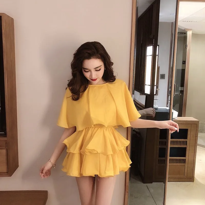 Ulzzang модные брендовые летние милые вечерние Стиль Блузка шифон женские топы с
