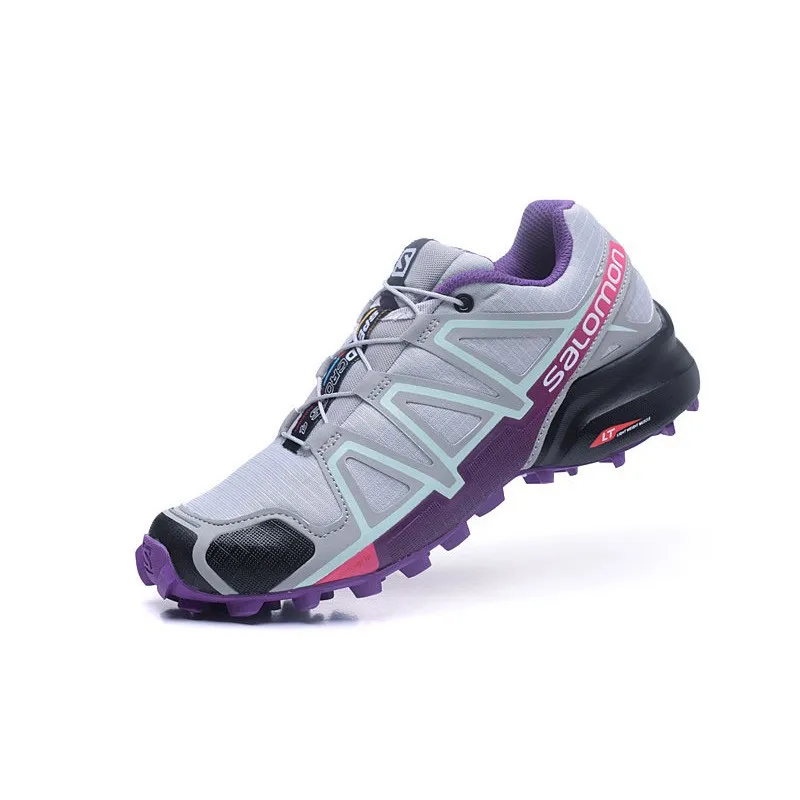 Salomon speed Cross 4 CS на шнуровке женские дышащие уличные кроссовки летние спортивные
