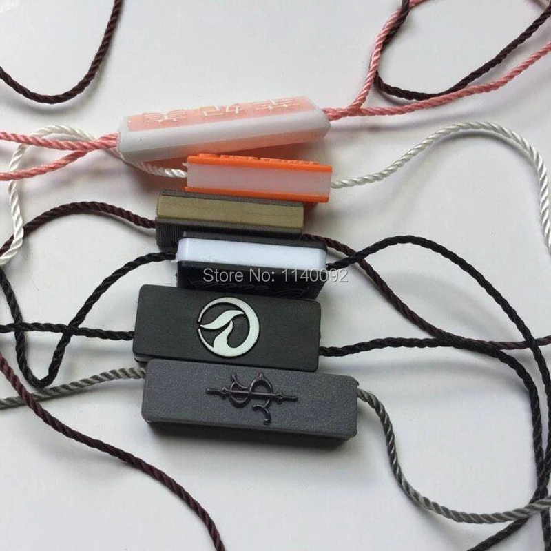 5000 шт./партия шнурки для одежды и сумок|tag sling|hang tag stringtag string |