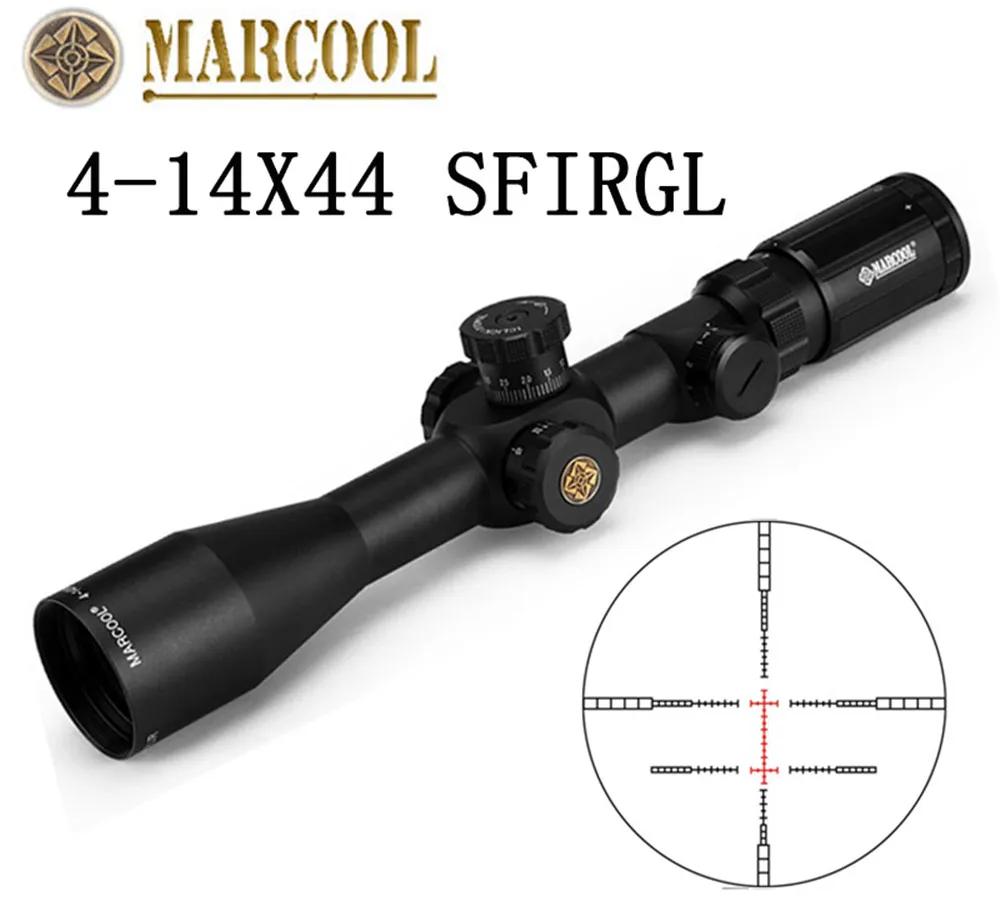 Тактический прицел MARCOOL 4 14X44 SFIRGL FFP оптическая винтовка|rifle sight|sight tacticalsight rifle |