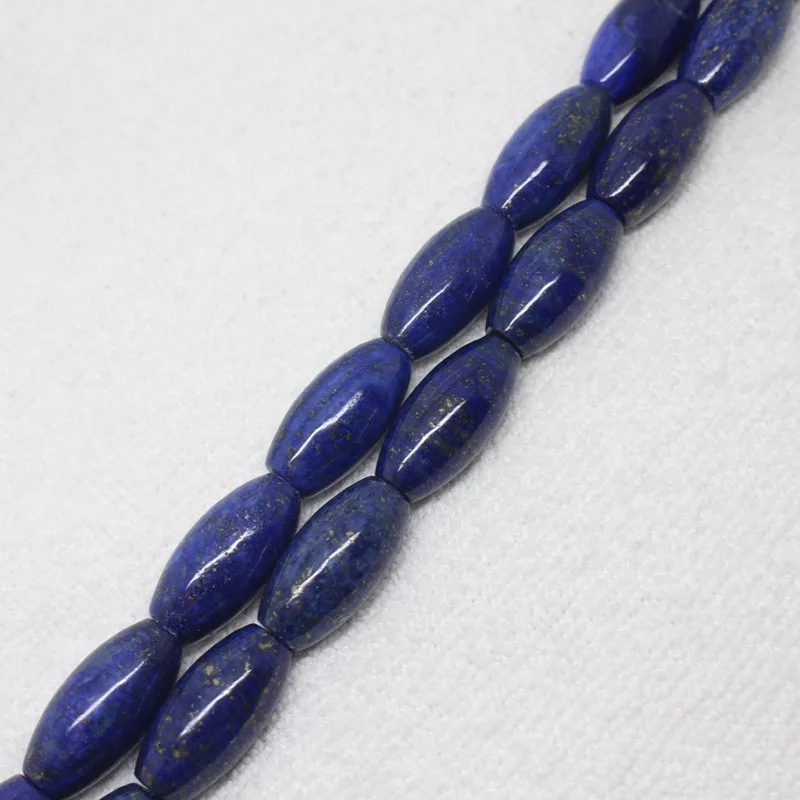 

Mini. order is $7! 10x20mm Natural Lapis Lazuli Oval Jewelry Making Loose Beads 15
