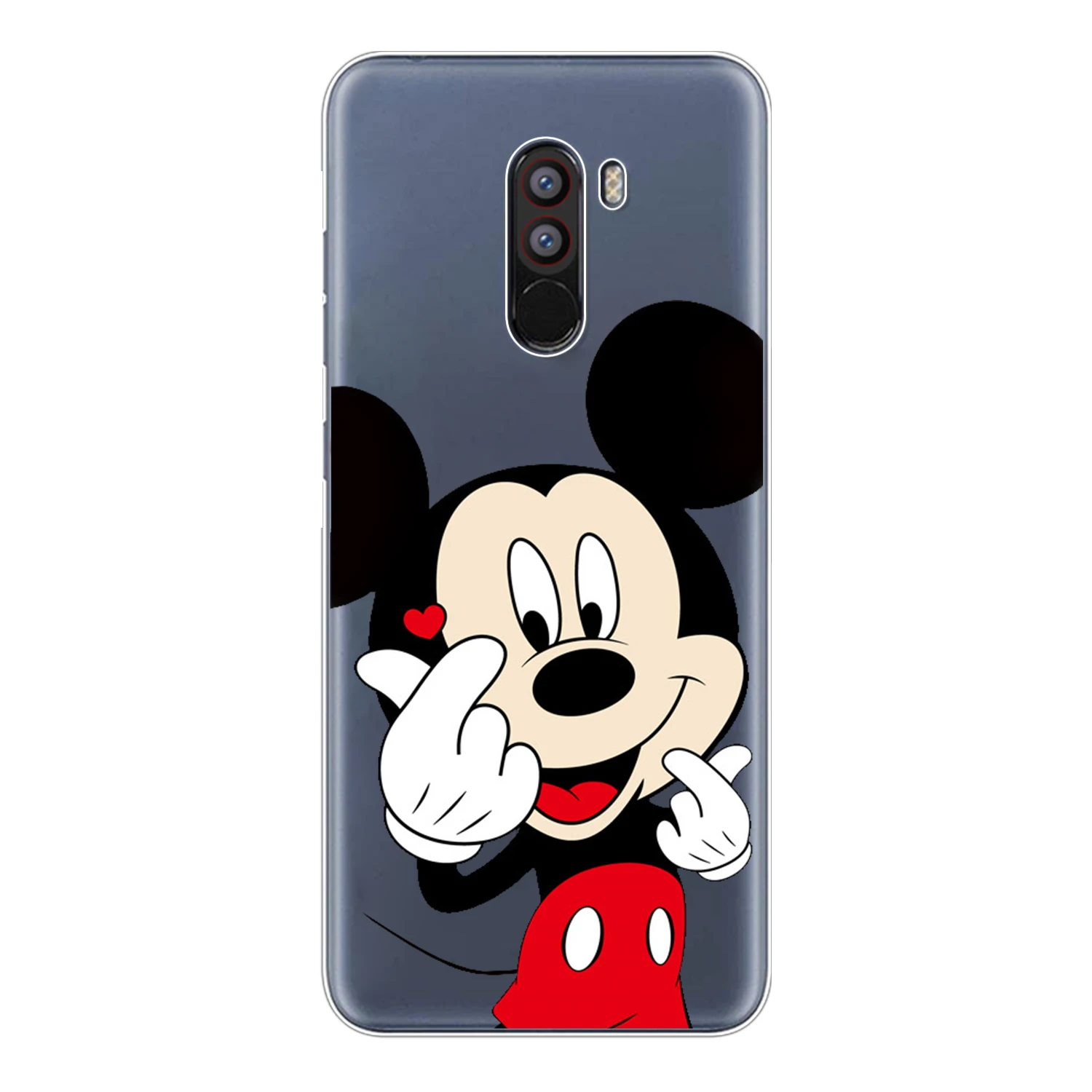Чехол для Xiaomi Pocophone F1 6 18 &quotМягкий силиконовый чехол из ТПУ Poco Fundas мультяшный
