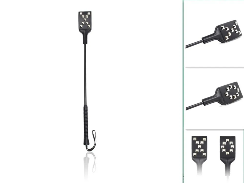 XO заклепки слово черный плетка для шлепков весла взрослых игрушки Эротическая