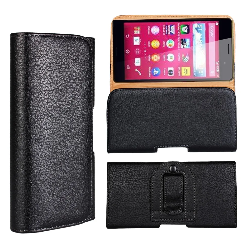 Кожаный чехол-кобура с зажимом для ремня чехол-держатель Philips E180/Philips E160/для S301