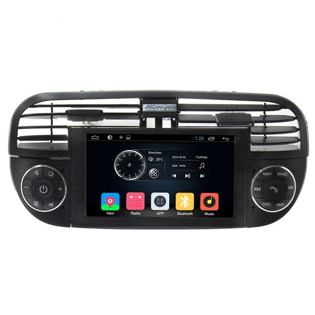 Android 8 0 Автомобильный DVD плеер для FIAT 500 WIFI Аудио Стерео Bluetooth USB Мультимедиа