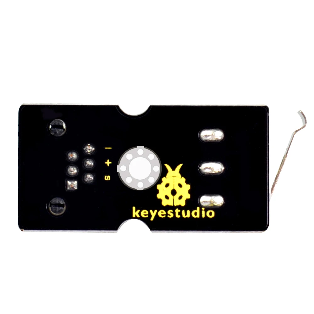 Keyestudio RJ11 модуль датчика столкновения с легкой вилкой для Arduino STEAM|Аксессуары