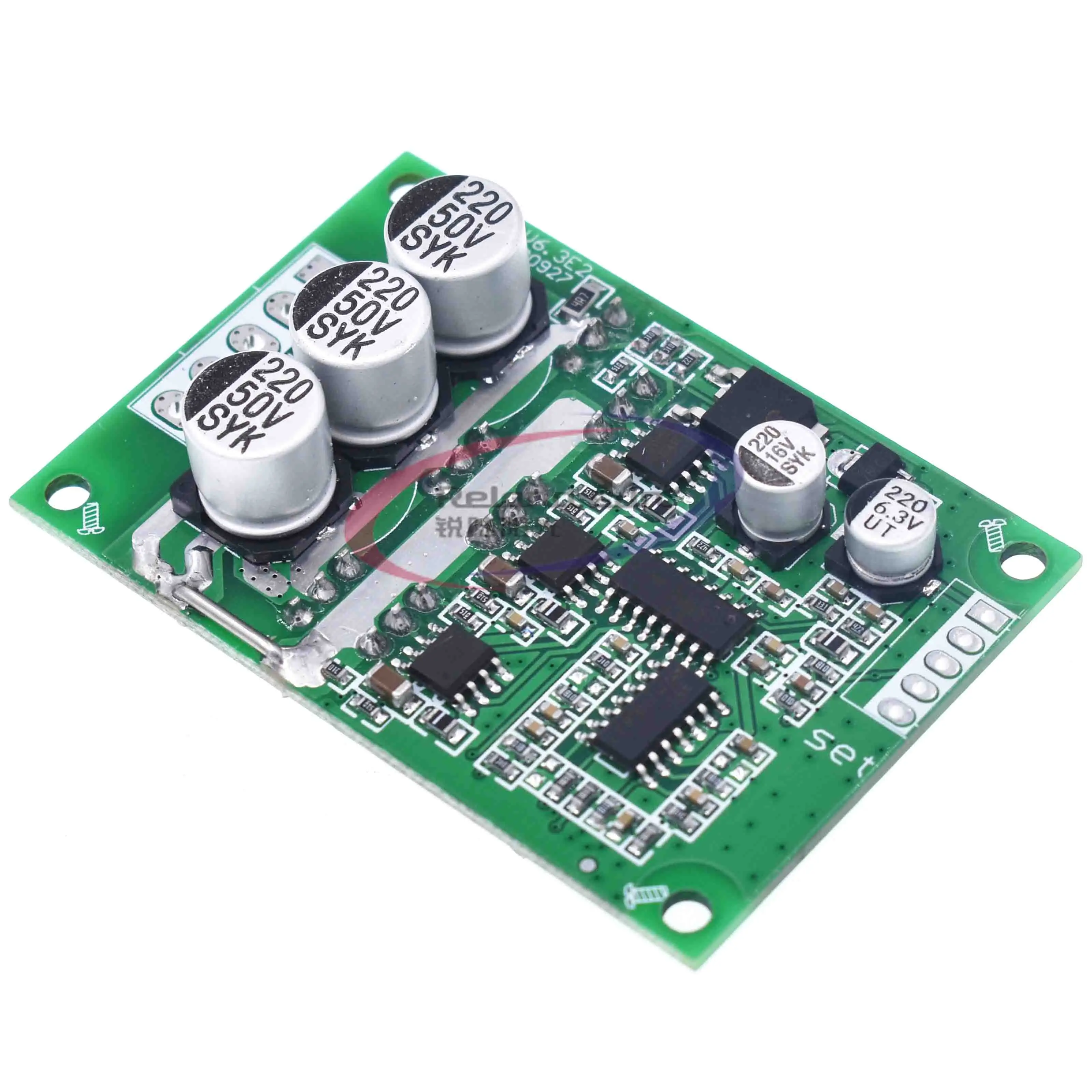 Плата контроллера двигателя постоянного тока, 500 Вт, 12 В, бесщеточный двигатель постоянного тока, регулятор скорости, плата драйвера двигателя постоянного тока, 12-36 В постоянного тока