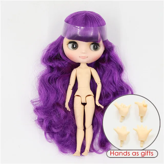 Фабрика blyth middie кукла 1/8 bjd 20 см матовое лицо шарнирное тело милая игрушка подарок для девочки - Цвет: matte face J
