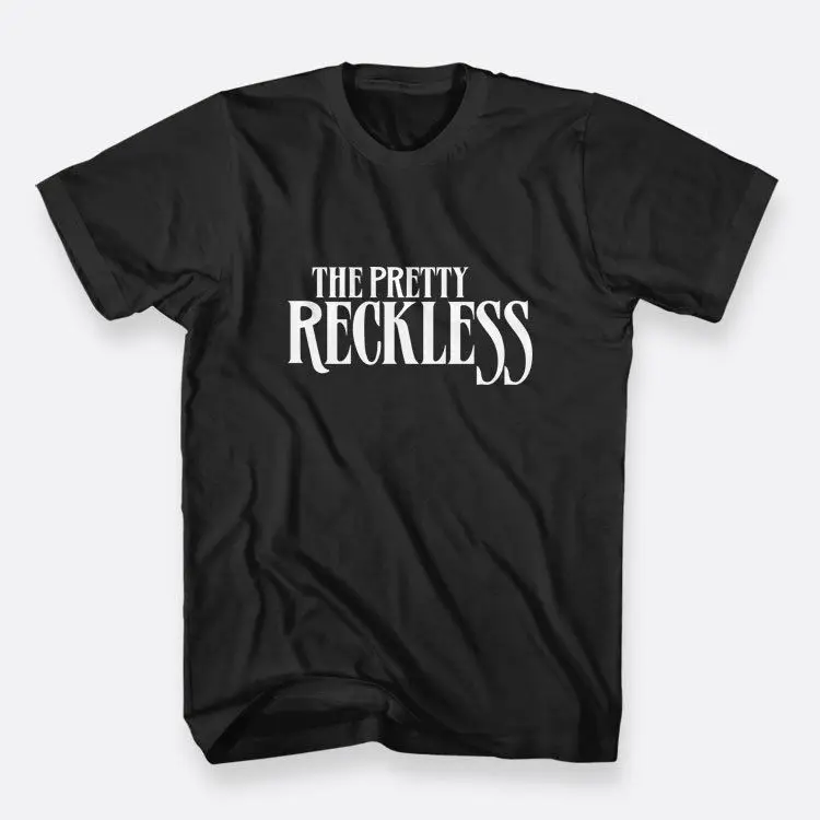 The Pretty Reckless Рок Черный футболки из 100% хлопка для человека рубашки | Мужская одежда