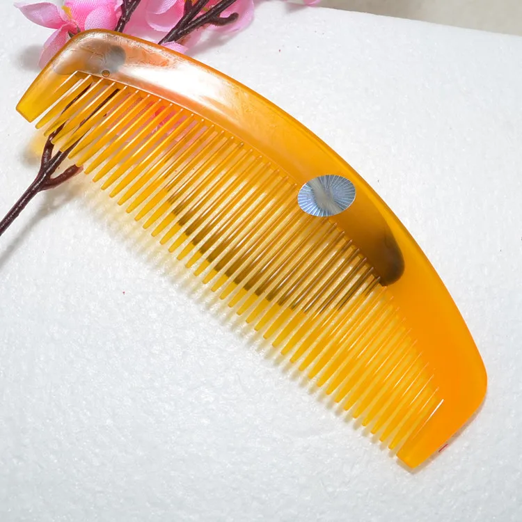 Небьющийся гребень для сухожилия рукоятка Антистатические волосы Мода Прическа