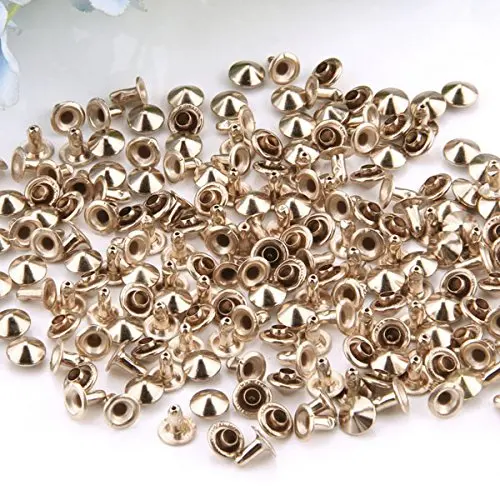 Новая горячая распродажа Акция 100 BORCHIE RIVETTI BOTTONI COLORE ORO MM 7 BRICOLAGE