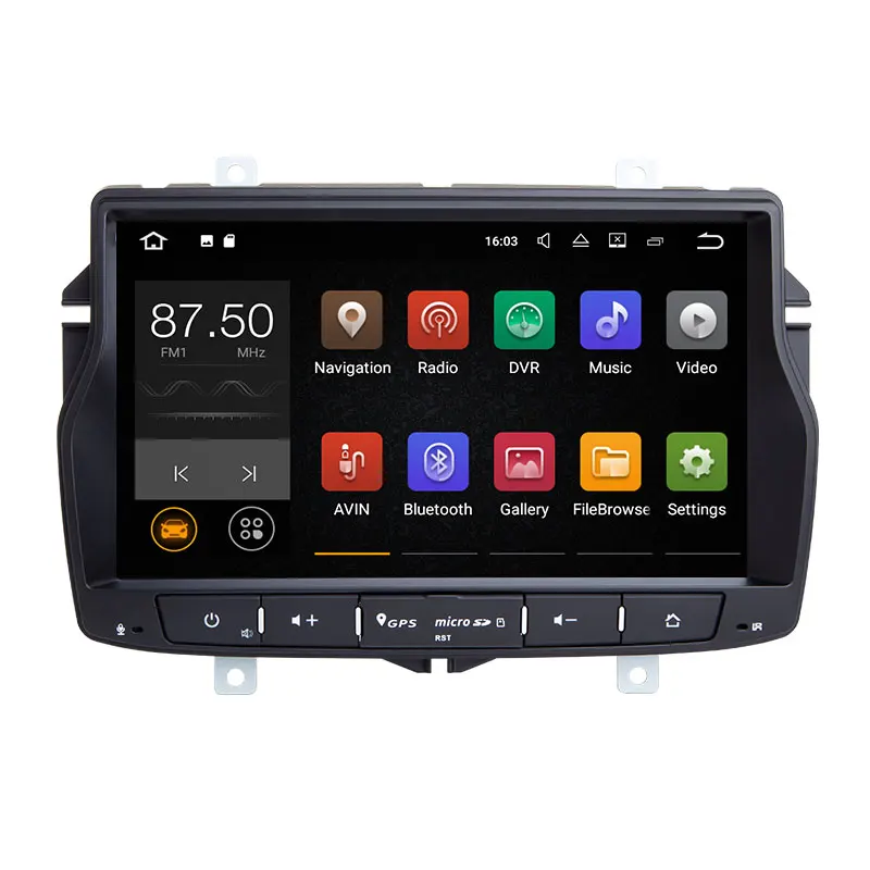 Xonrich Android 8 1 2G Автомобильный gps для Lada Vesta Радио Стерео навигация Аудио мультимедиа