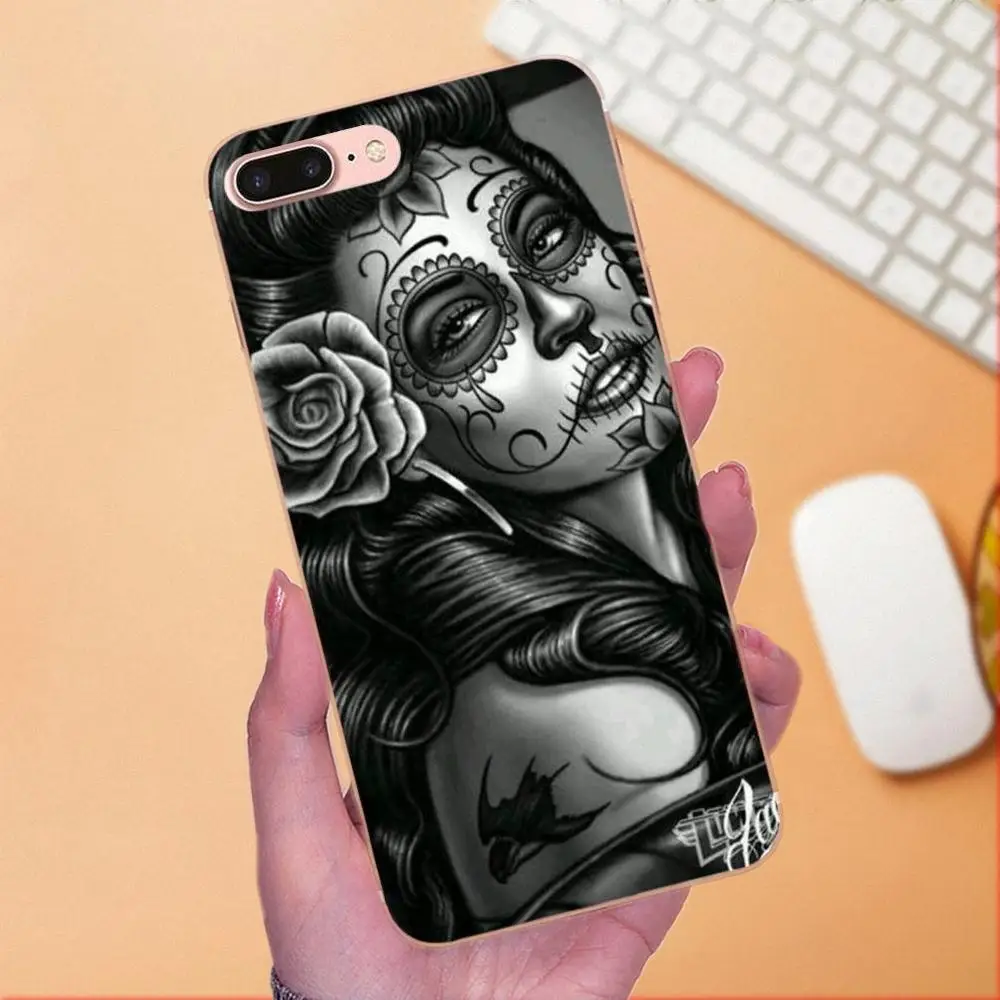 Классические Чехлы toatos Day Of The Dead лучше всего подходят для Samsung Galaxy Note 5 8 9 S3 S4 S5 S6 S7 S8