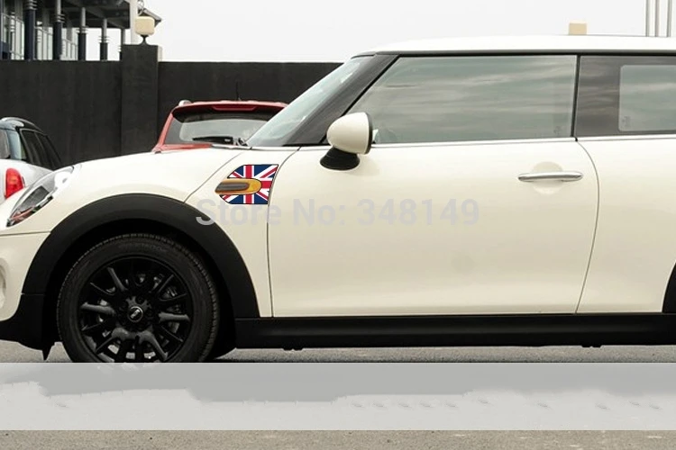 Стикеры для автомобиля Aliauto 2 x наклейки крыла боковые аксессуары MINI COOPER F56|fender