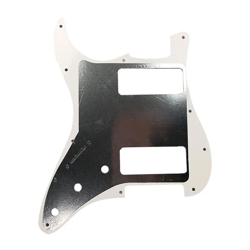 Pleroo отличное качество гитарные части 2 P90 гитара Stratocaster накладку для нас 11 винтовых отверстий Страт 2 P90 звукоснимателями