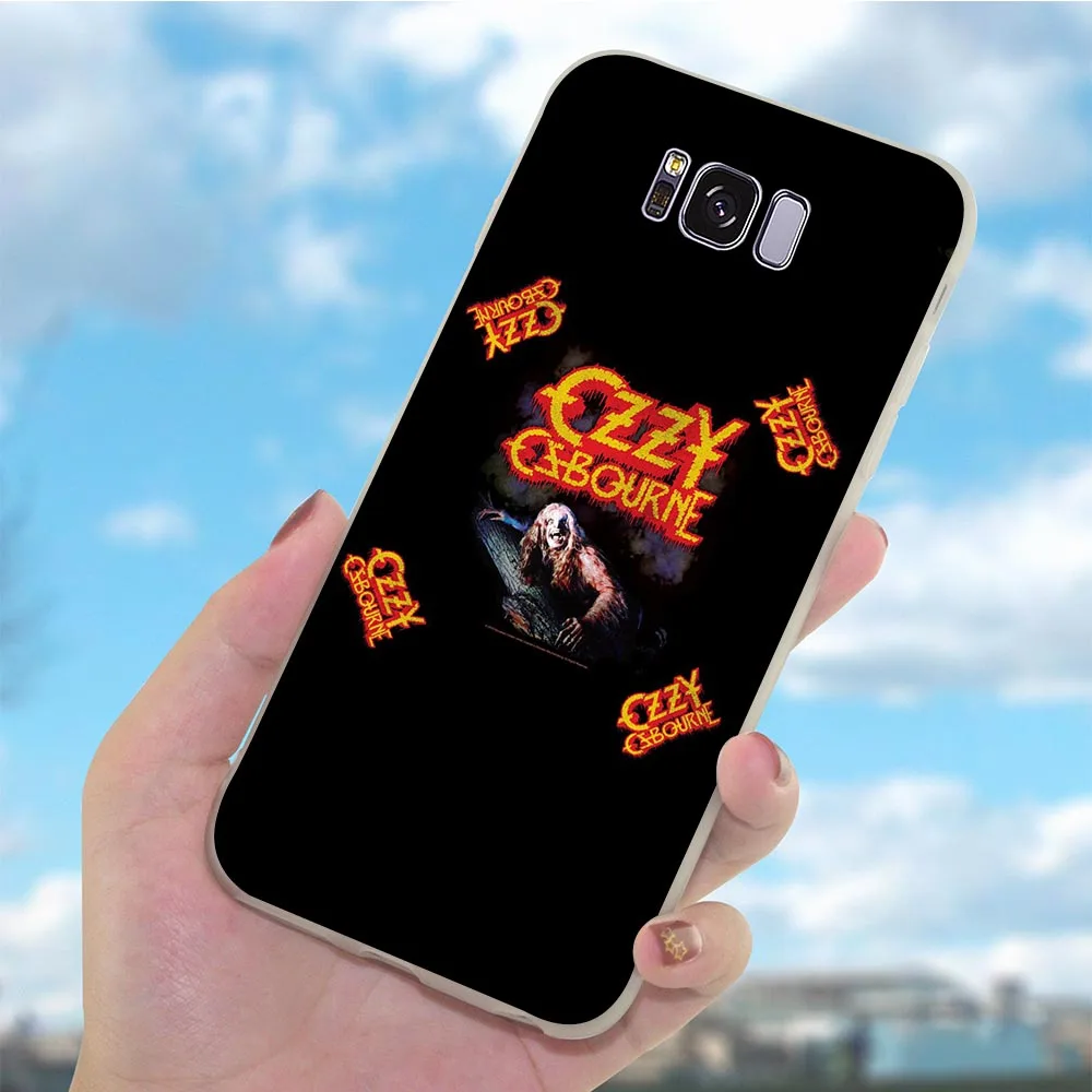 Чехлы из кожи с рисунком Ozzy Осборна чехол для телефона Samsung Galaxy M30 S10e M10 M20 S7 Edge S6 S8 S9