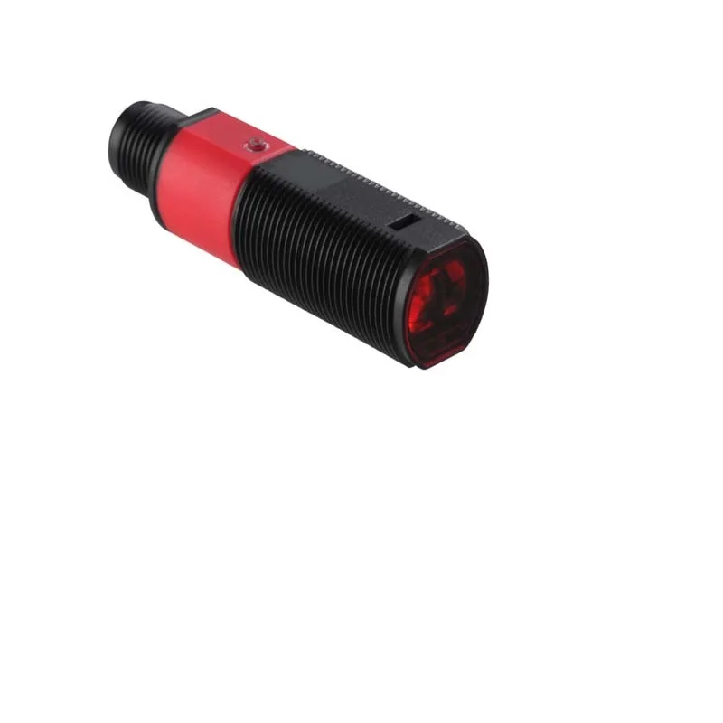 LEUZE Cylindrical Diffuse Reflector Switch Sensor PRK318B / 4P-M12 Plug-in
