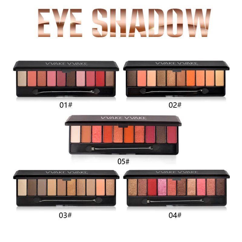 10 Colors Matte Eyeshadow Makeup Palette Lasting Waterproof Shimmer Eye Shadow Pigment Smooth Cosmetics Eyes Make Up |