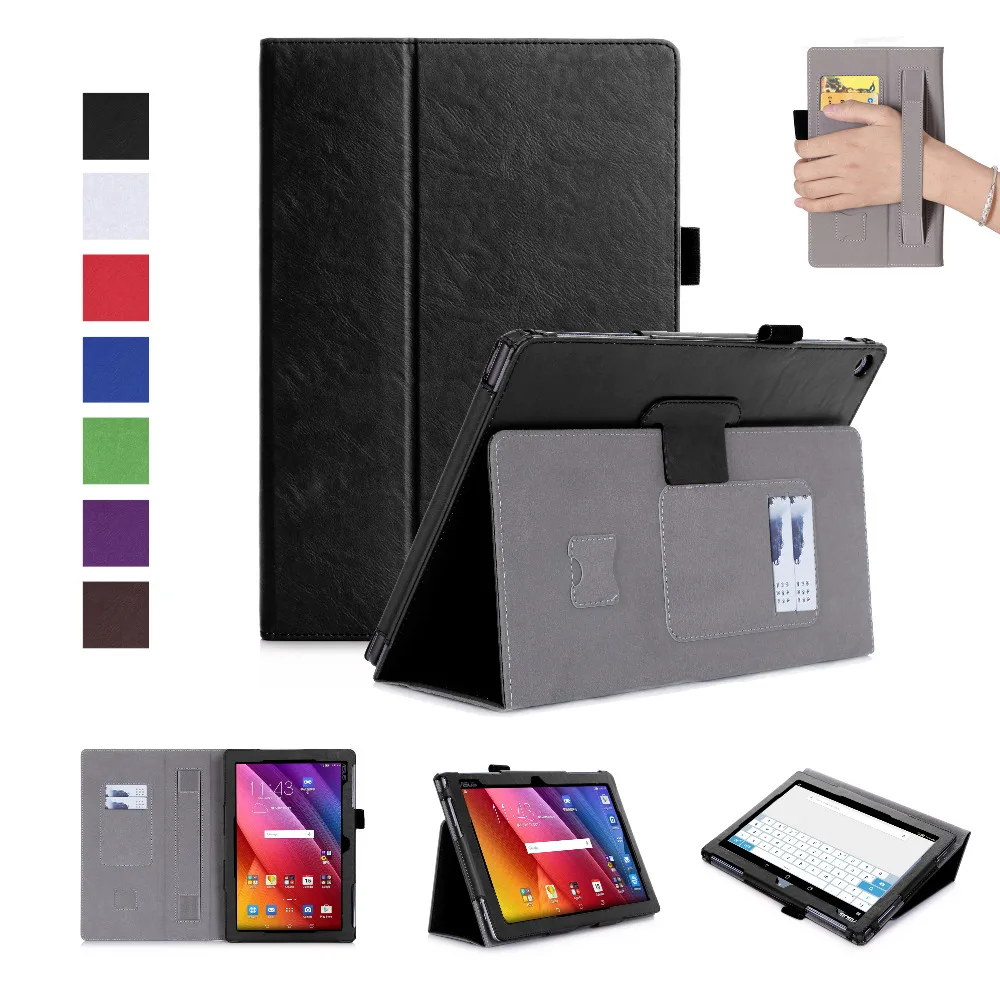 Чехол подставка из воловьей кожи для ASUS Zenpad 10 Z301 Z301ML Z301MFL POOL Z300C Z300CL Z300CG|asus zenpad case|asus