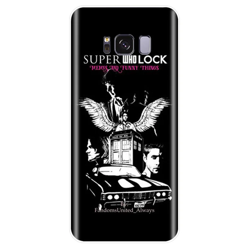Doctor who tardis синий чехол Мягкий Силиконовый ТПУ для телефона Samsung Galaxy NOTE 8 9 S6EDGE S6 S7 S8 S9