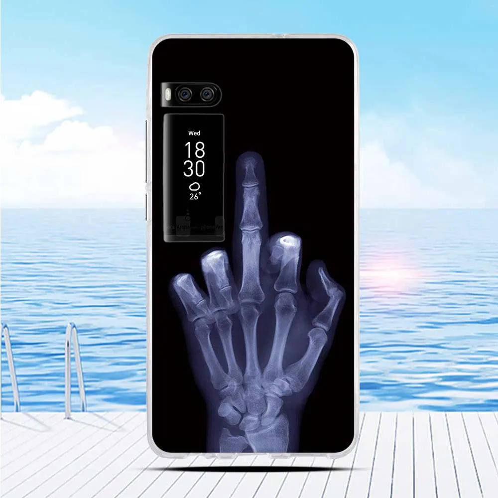 Чехол для Meizu Pro 7 PRO7 мультяшный 3D рельефный чехол с цветочным рисунком задняя
