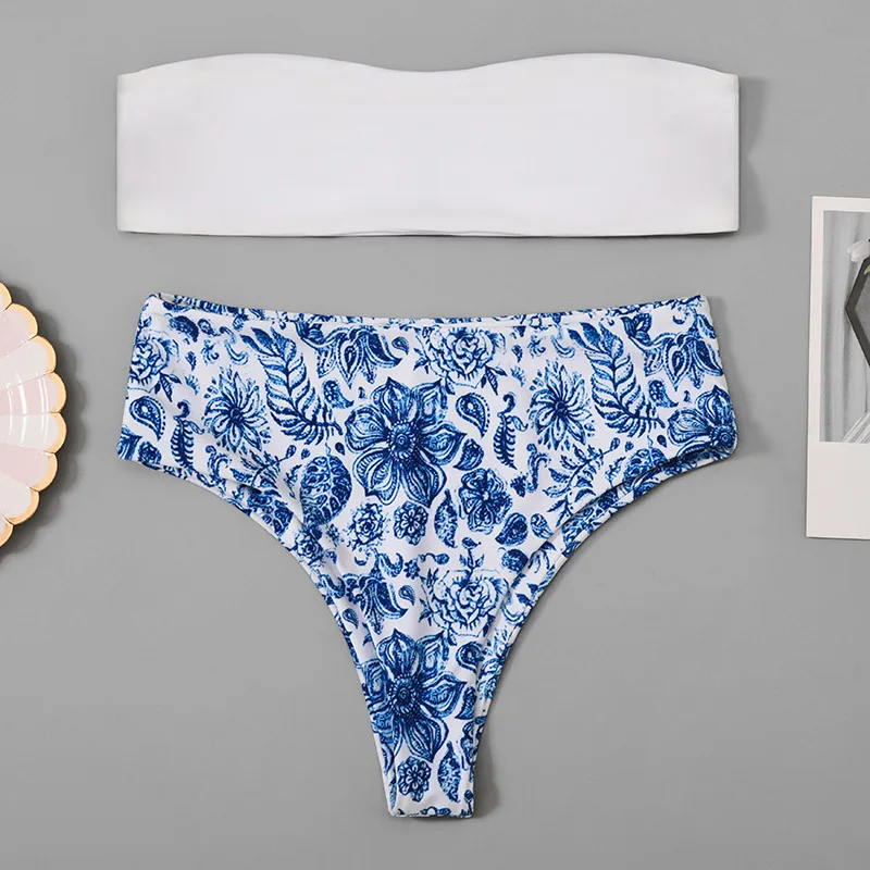 Бикини с оборками 2019 женский сексуальный винтажный купальник бразильские