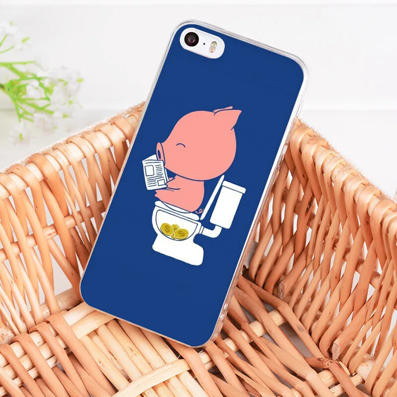 Laumans смешные свиньи свиней милые новые превосходные чехлы для телефонов Apple iPhone 8 7