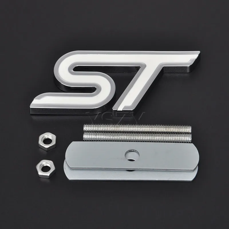 Модная Автомобильная передняя решетка с эмблемой спортивные наклейки для Ford Focus