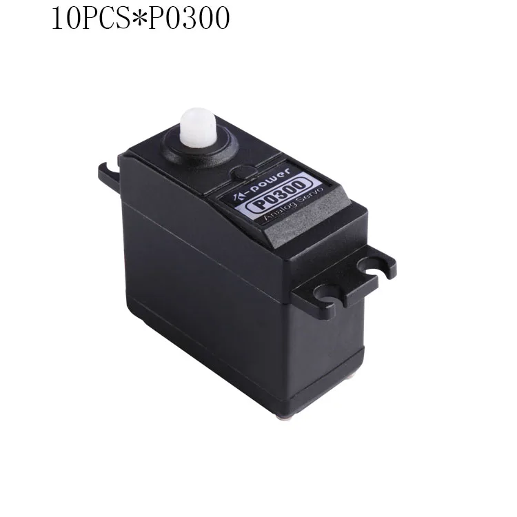 Аналоговый сервопривод K power P0300 вилка JR 3 кг пластиковый стандартного размера для