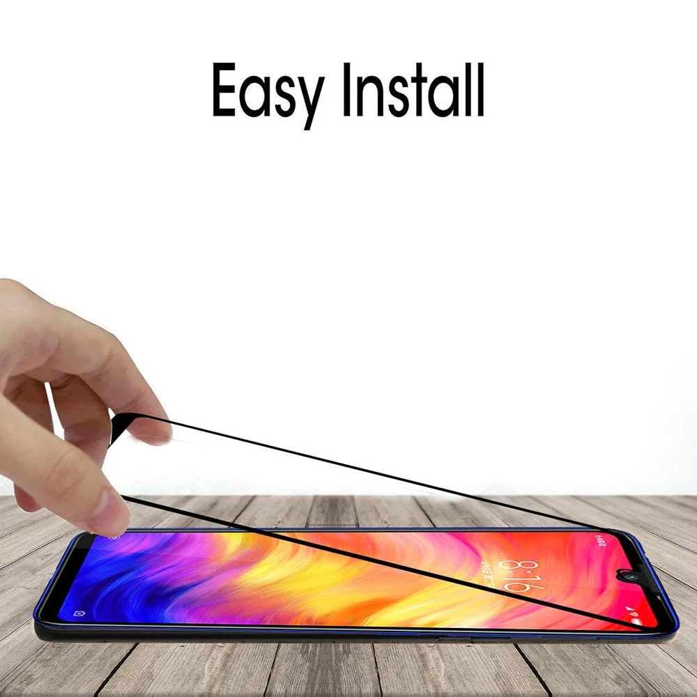Hsmeilleur Защита экрана для Xiaomi Redmi Note 7 6 5 Mi 9 8 SE A2 полное покрытие закаленное стекло