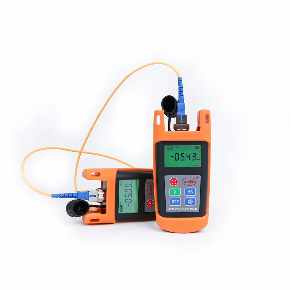 Komshine Mini OPM KPM 25 850 ~ 1625nm измеритель мощности + OLS KLS S 1310/1550nm источник освещения из