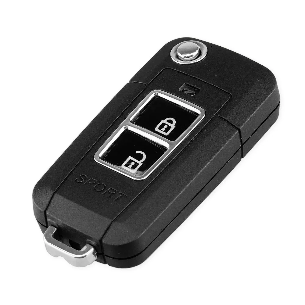 KEYYOU для KIA SPORTAGE FORTE CERATO Uncut Blade 3 кнопки модифицированный раскладной дистанционный