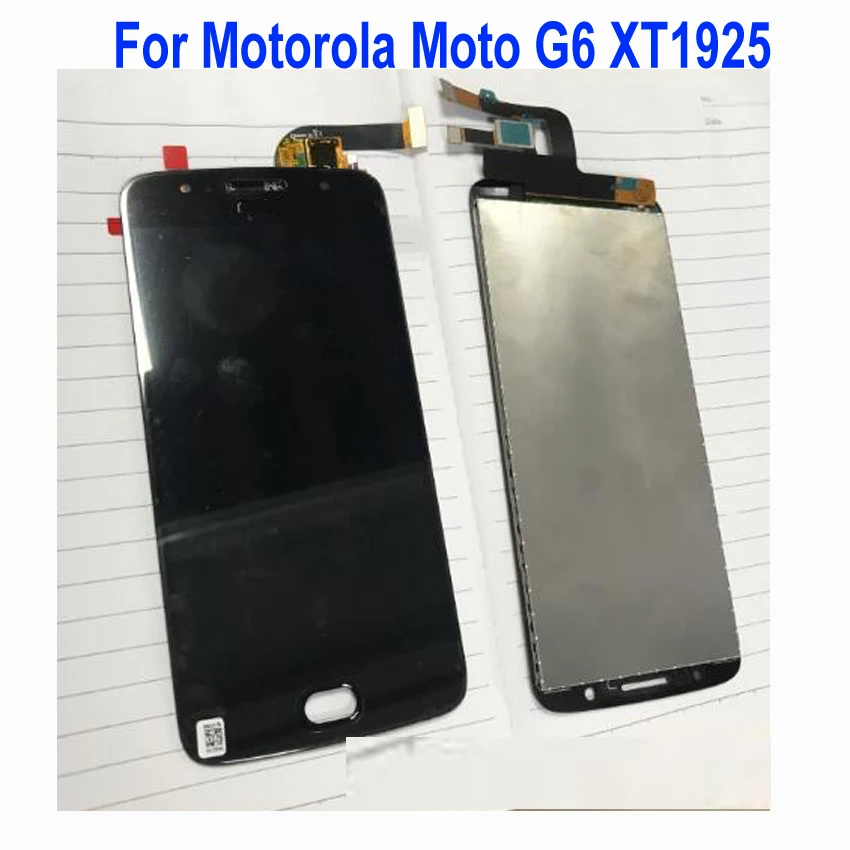 ЖК дисплей с сенсорной панелью в сборе для Motorola Moto G6 XT1925|Экраны мобильных