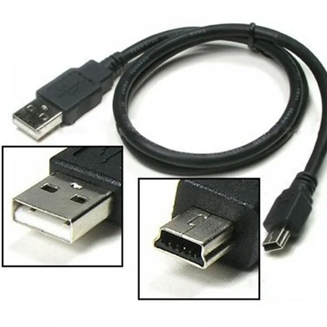 1000 шт. 1 м usb Mini 5 Pin B кабель для зарядки и передачи данных шнур адаптер мини USB MP3 MP4