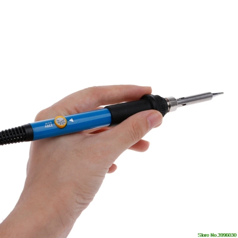 

220V 60W Adjustable Temperature Soldering Iron Welding Gun Heating Pencil EU
