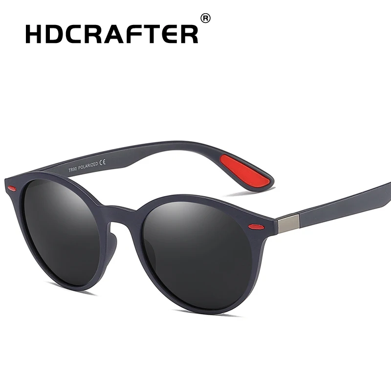 Hdcrafter брендовые дизайнерские Для мужчин солнцезащитные очки поляризационные TR90