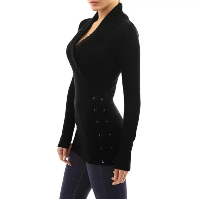2020 Autumn Fashion Slim Pullovers Women Clothes Criss-cross V-neck Sweater Long Sleeve Casual Jumper Solid Knitted Tops HL3642 | Женская