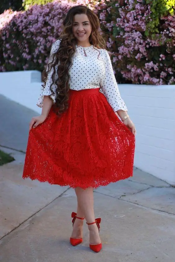 WBCTW Black Lace Autumn Skirts XXS-10XL Big Size High Waist A-Line Style Printed Elegant Party Skirt Midi Woman | Женская одежда