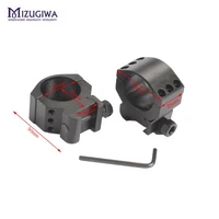 2 pcs low profile ring weaver picatinny rail scope mount heavy duty 6 bolts 30mm scope ring extreme hunting caza accessories