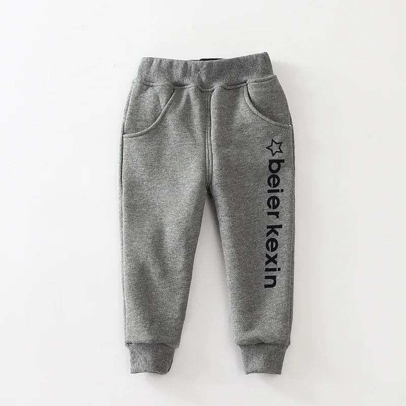 Зимние штаны для малышей; теплая детская одежда; Ropa; повседневные брюки; Infantil; утепленные штаны для мальчиков и девочек; одежда для малышей; От 1 до 8 лет - Цвет: B