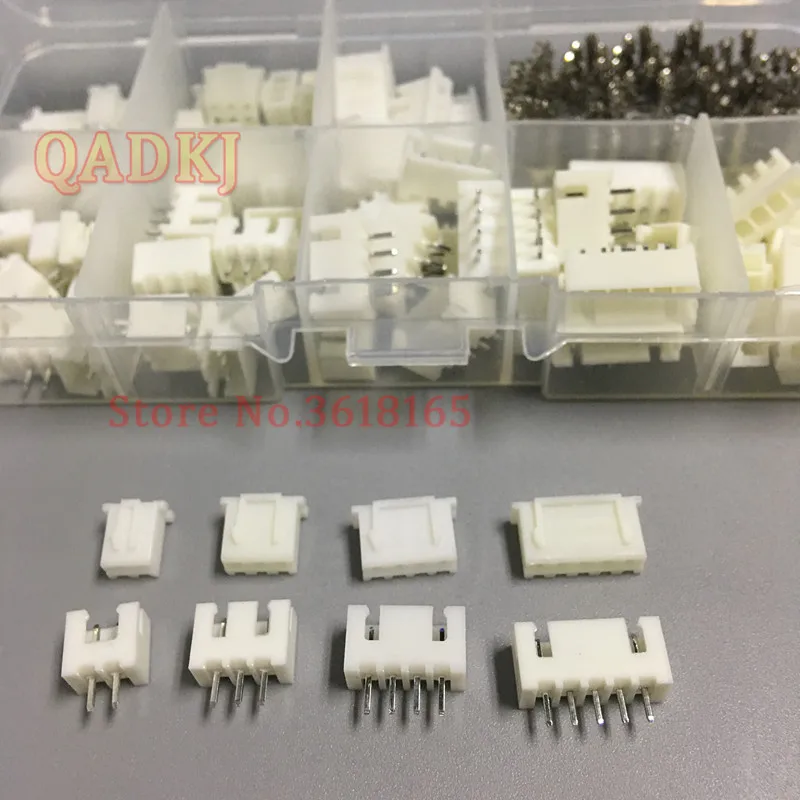230 шт. XH2.54 2 p 3 p 4 p 5 pin 2,54 мм Passo клеммный комплект/habitacao/Header Pin Комплекты для подключения адаптеров XH JST Fio Conector