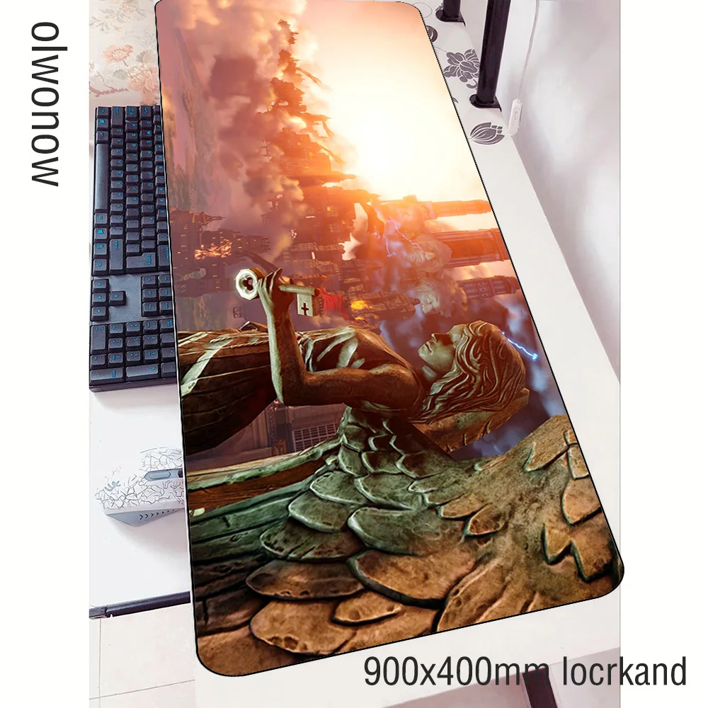 Коврик для мыши bioshock геймер толстый 90x40 см notbook игровой коврик большой