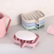 Слив ванной мыльница с желобками для слива воды коробка для хранения кухня ванна губка для хранения чашки стойки мыло держатель Слива набор M18