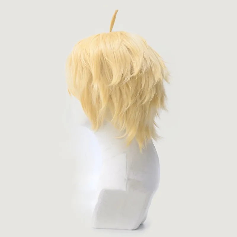 Arthur Pendragon Golden Wig Halloween Fate/Prototype Grand Order Cosplay Hair Saber |
