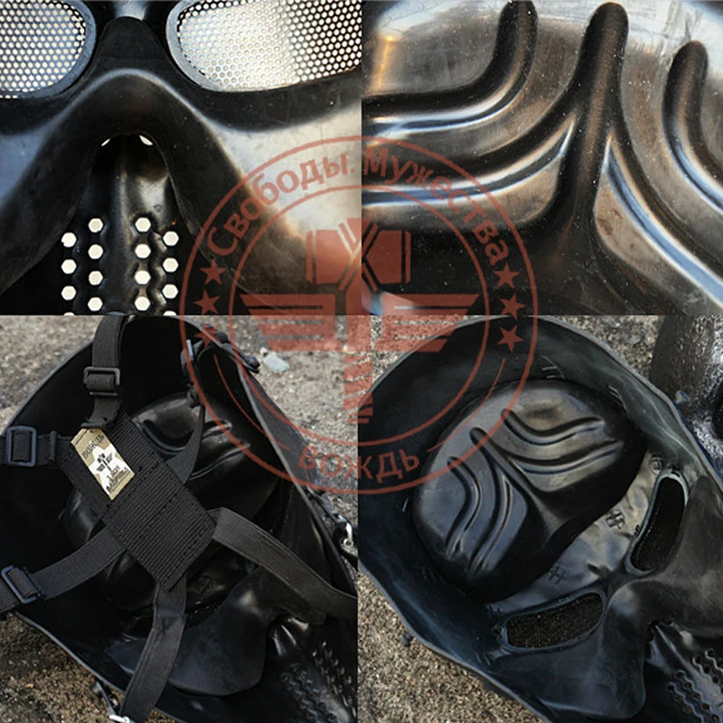 3D Devil Защитная Тактическая Военная маска с рисунком питона защитная для лица