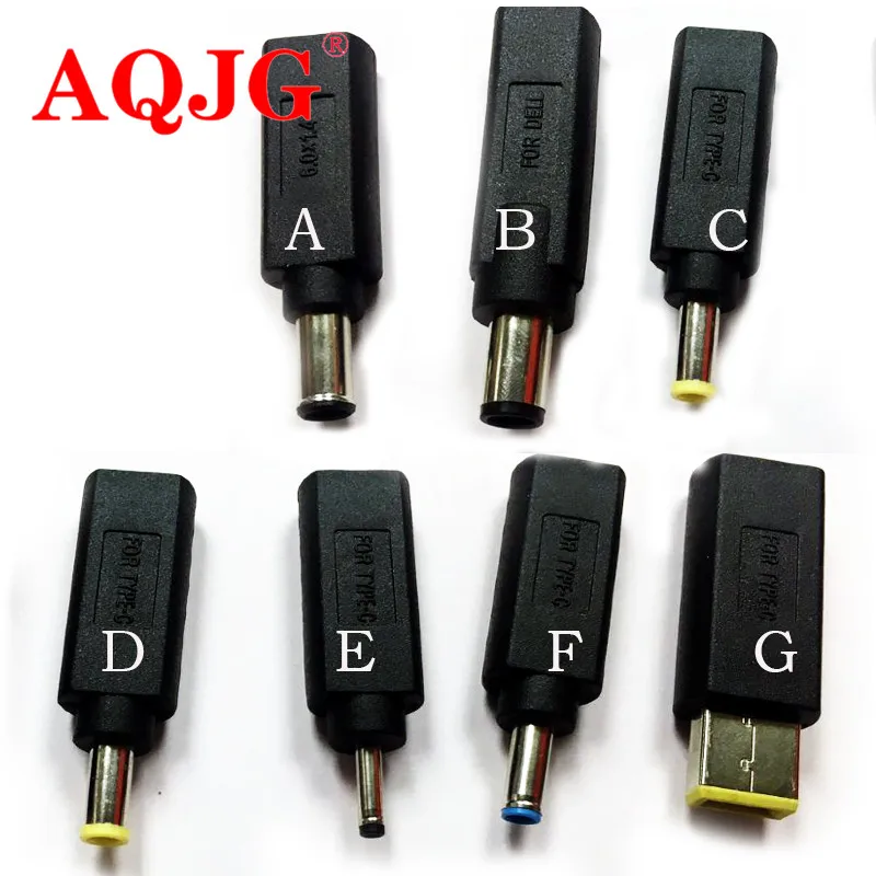 Адаптер USB 3 1 Type C Женский Для DC 4 0 7 мм/3 0*1 0/7 4*0 6 Мужской адаптер для зарядки питания