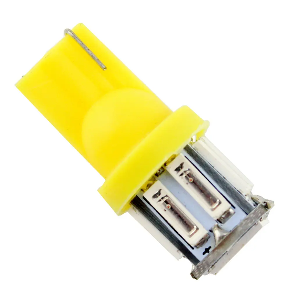 50 шт./лот T10 194 168 7014 10 SMD W5W светодиодов автомобильные дверные фонари 12 в 7000K