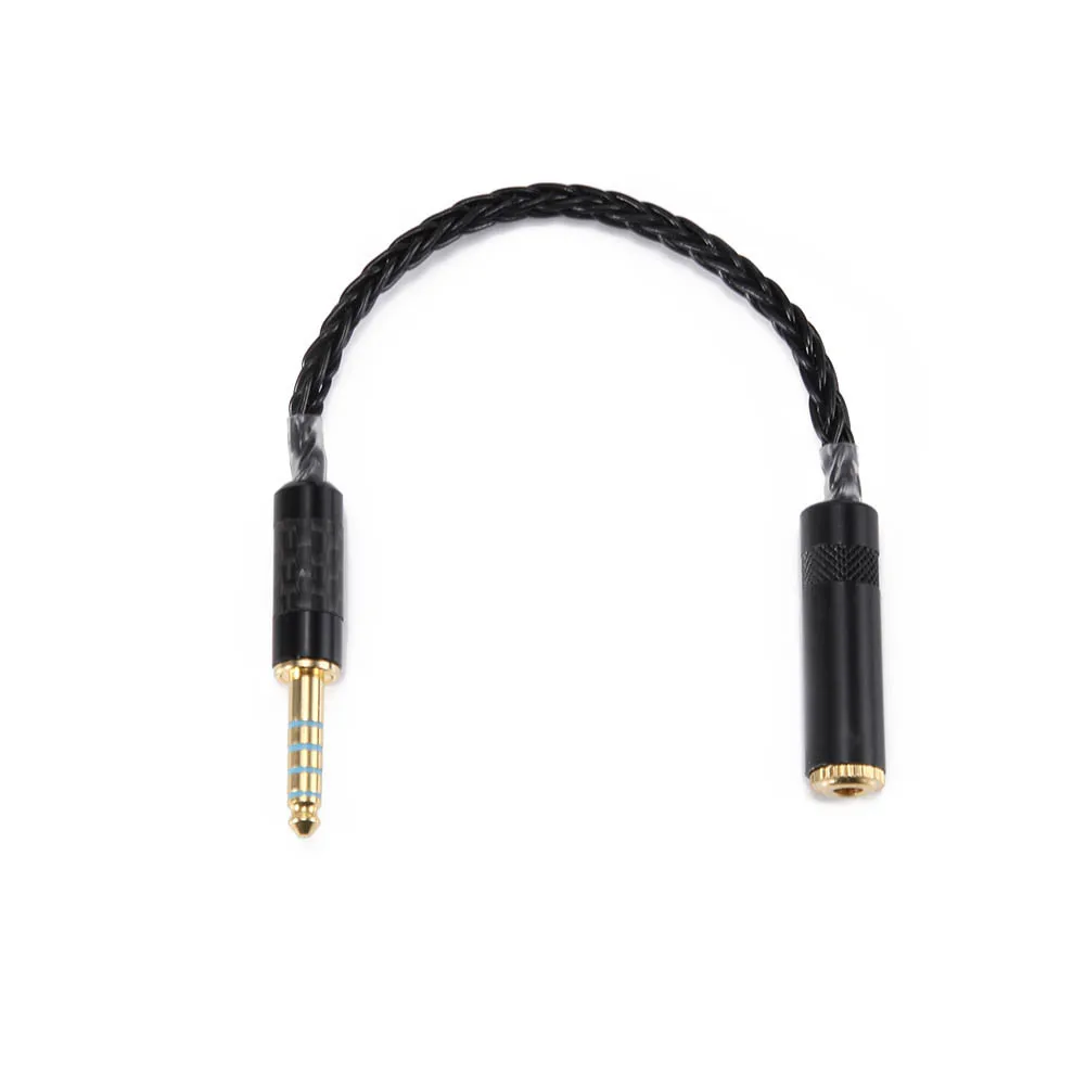 High Quality 20cm 4.4mm Male to 3.5mm Female Balanced Cable Connector Audio Adapter for Sony WM1A/1Z AK T8iE MKII |