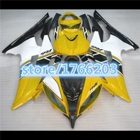 aftermarket fairings for yzf r6 08 09 10 11 yzfr6 2008 2009 yzf r6 08 09 2010 2011 fairing yellow white