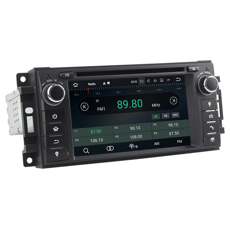 Автомагнитола на Android 8 0 с GPS и DVD-плеером для JEEP Wrangler Compass Patriot Grand Cherokee Commander Dodge Chrysler